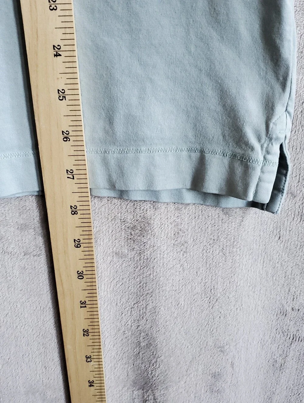 Banana Republic Authentic Tee Mens L Mint Green Supima Cotton Pocket T-shirt